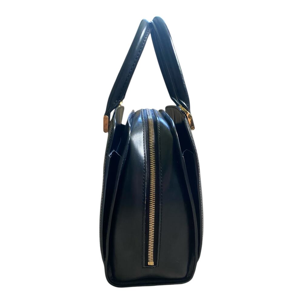 Louis Vuitton Pont Neuf Black Noir Epi Leather Handbag Purse Vintage Luxury Bag - Picture 8 of 16